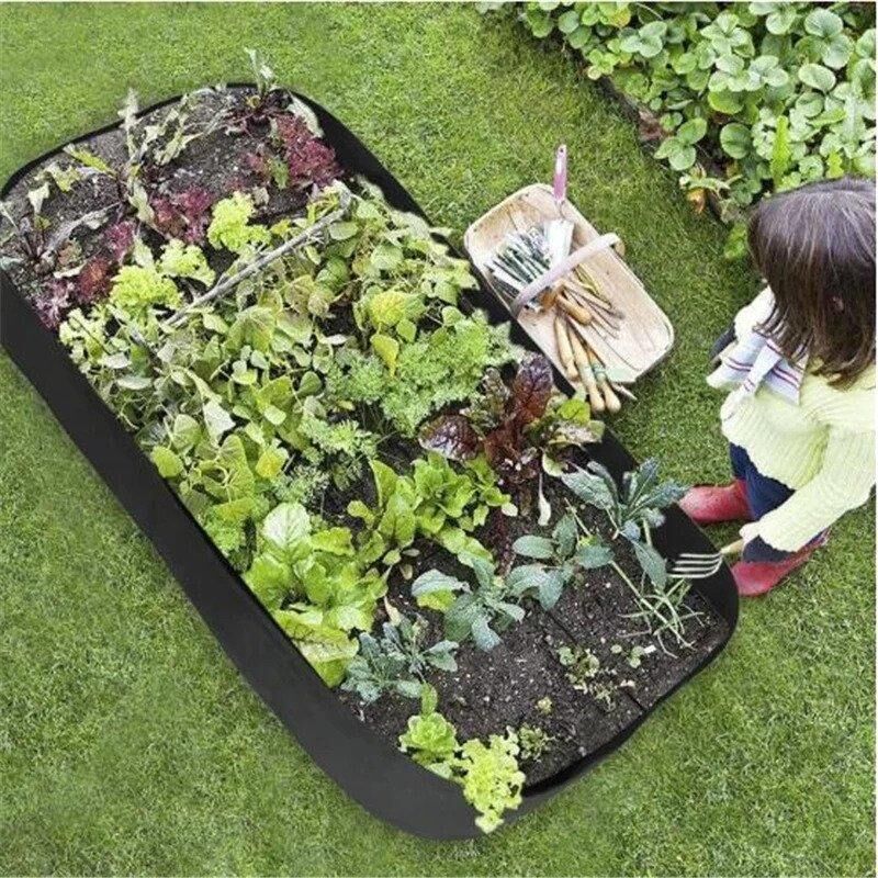 Sac de culture en tissu rectangulaire pour jardin – Image 2