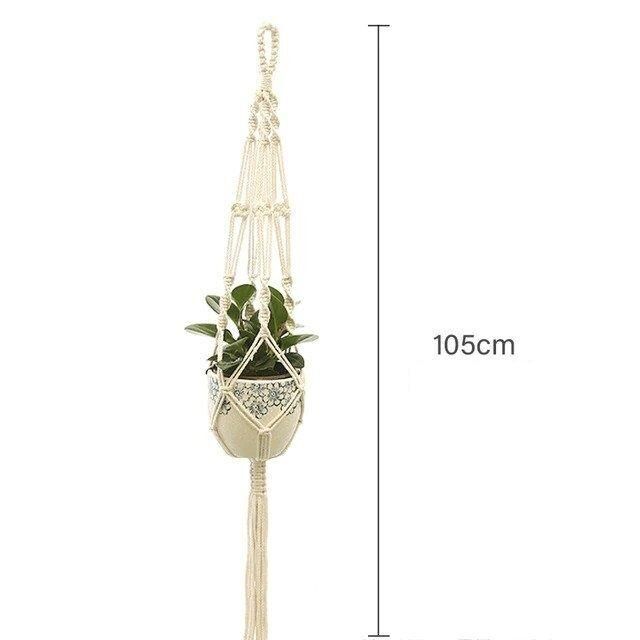 Suspension pour plantes en macramé – Image 10