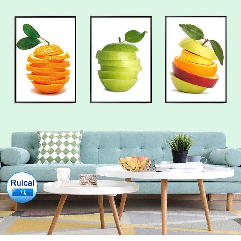 Toile peinture décoration fruits – Image 4