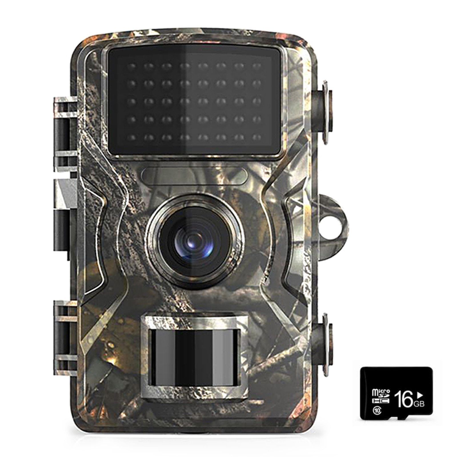 Caméra de chasse, détection de mouvement vision nocturne avec carte memoire