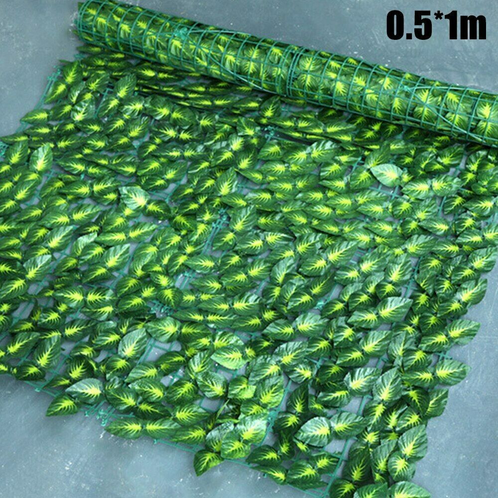 Clôture de jardin feuille verte artificielle – Image 15