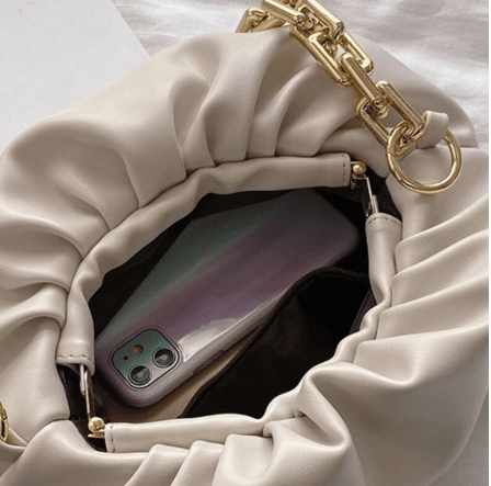 Sac de luxe chaine en or pour femmes – Image 6