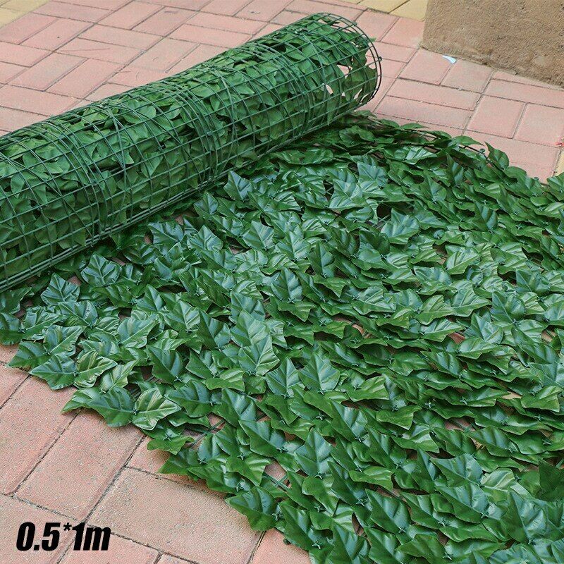 Clôture de jardin feuille verte artificielle – Image 12