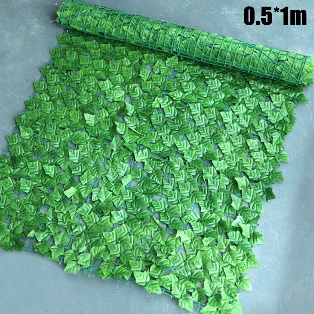 Clôture de jardin feuille verte artificielle – Image 16