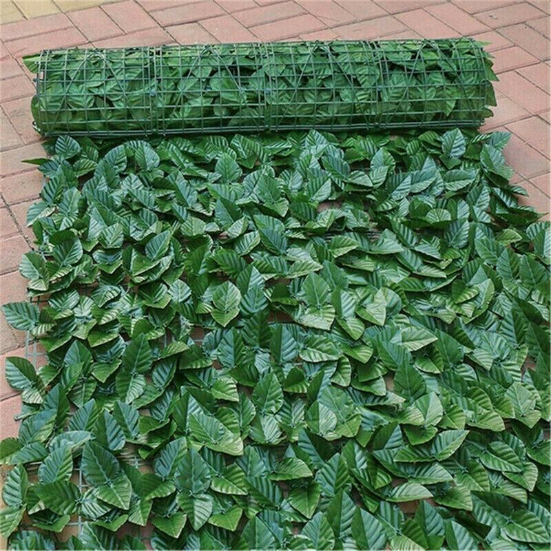 Clôture de jardin feuille verte artificielle – Image 9