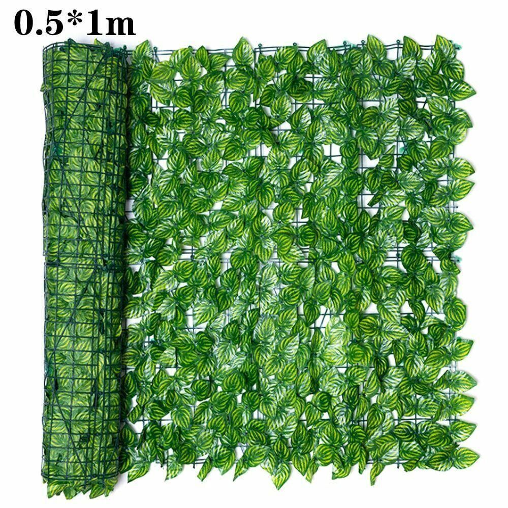 Clôture de jardin feuille verte artificielle – Image 5