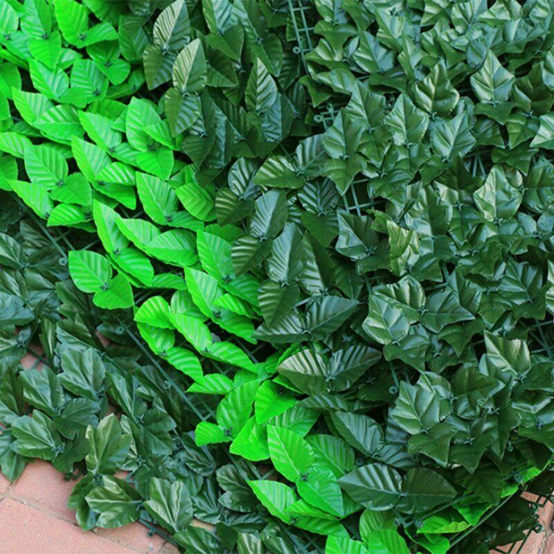 Clôture de jardin feuille verte artificielle – Image 4