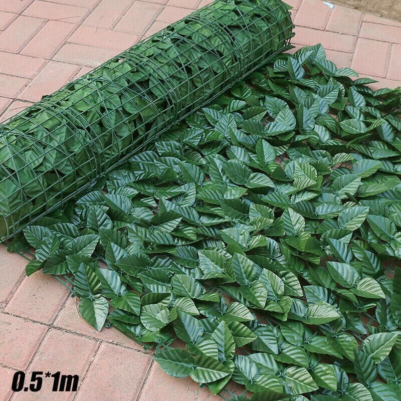 Clôture de jardin feuille verte artificielle – Image 6