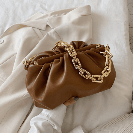 Sac de luxe chaine en or pour femmes – Image 9