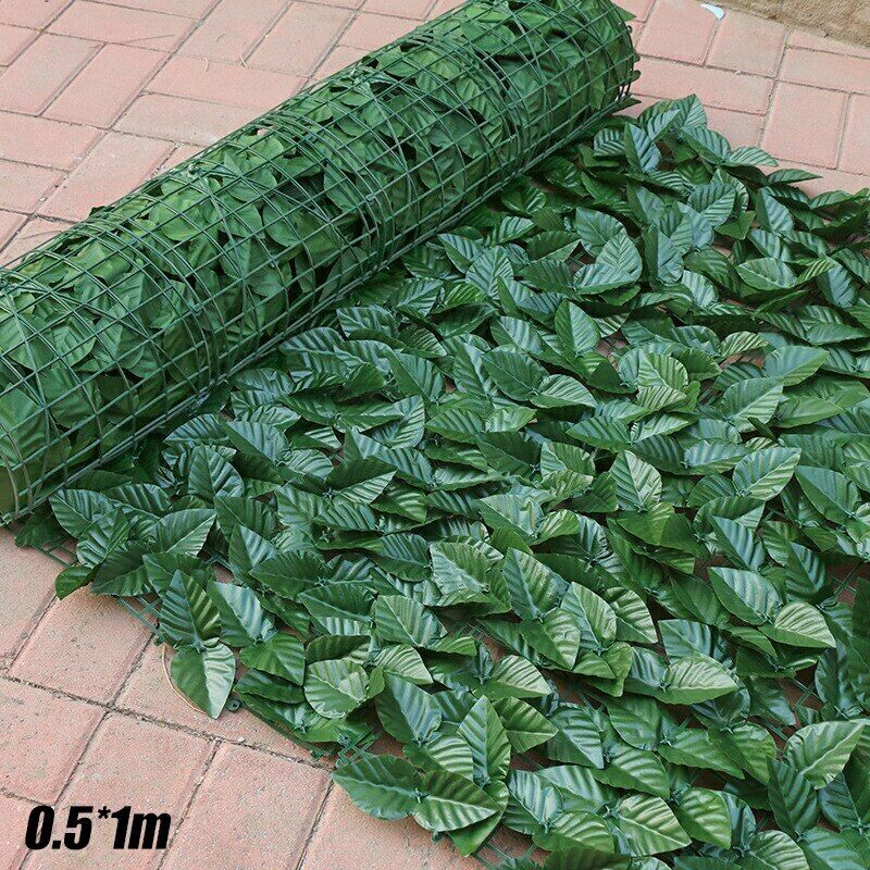 Clôture de jardin feuille verte artificielle – Image 10