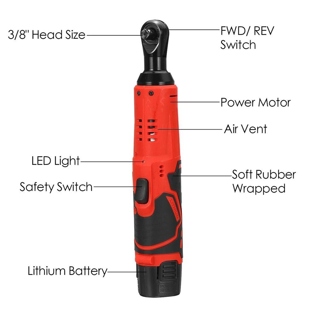 Clé à cliquet électrique sans fil maches pro – Image 3