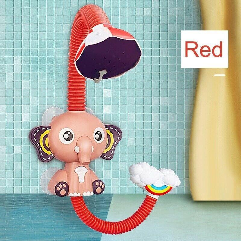 Jouet de bain éléphant mignon à jet d'eau électrique pour bébé - sprynkler – Image 10