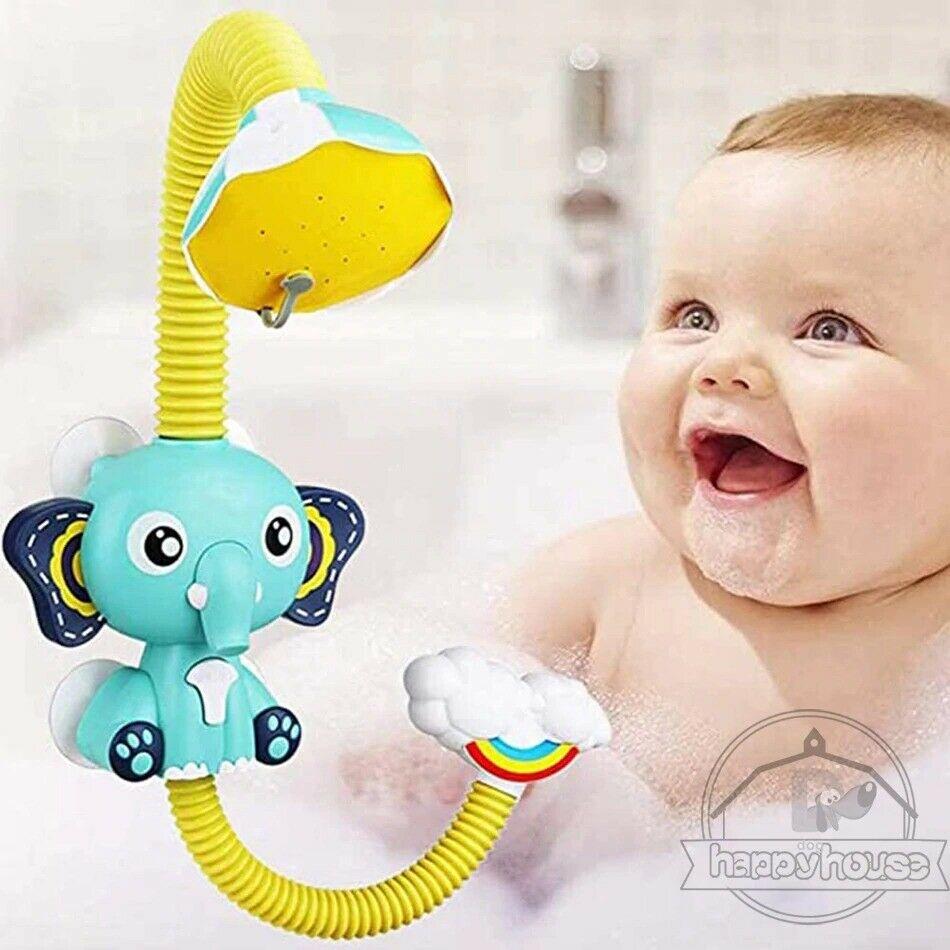 Jouet de bain éléphant mignon à jet d'eau électrique pour bébé - sprynkler – Image 7