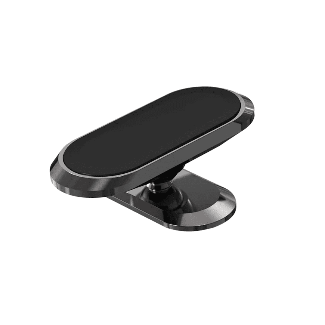 Support Téléphone Voiture Magnétique – 360° Rotatif, Compact, Universel, Installation Facile, Tableau de Bord