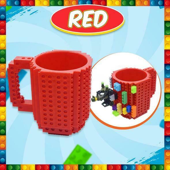 Mug tasse à café 350ml avec briques lego à assembler – Image 13
