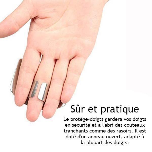 Protecteur de doigt en acier inoxydable – Image 5