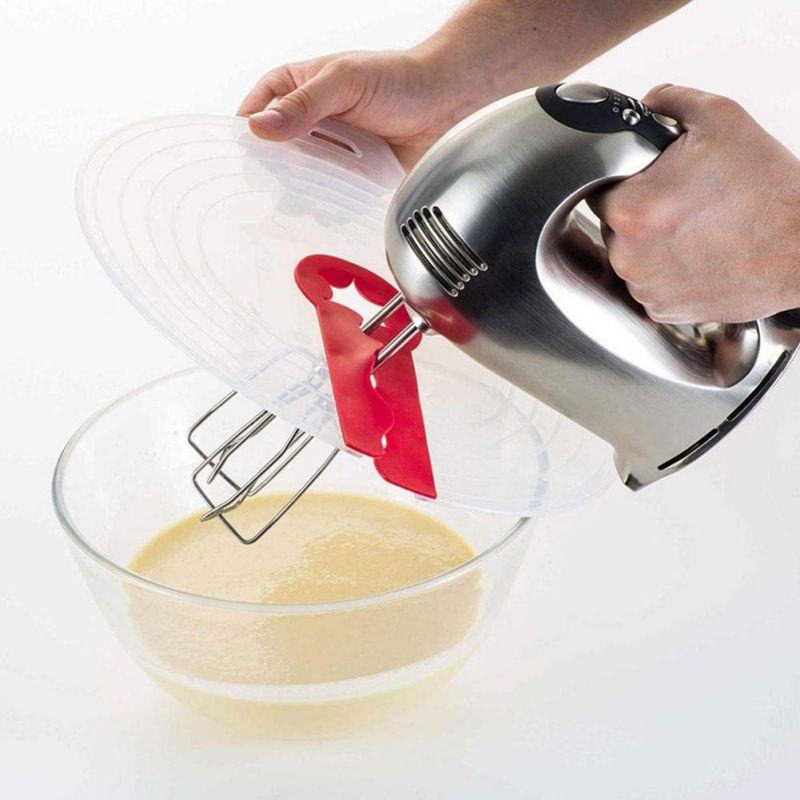 Couvercle Anti-Éclaboussures pour Bol – Protection Cuisine en Silicone et Plastique
