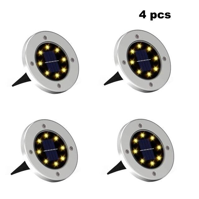 Spot lumineux solaire à 8 led imperméable et intelligent – Image 5