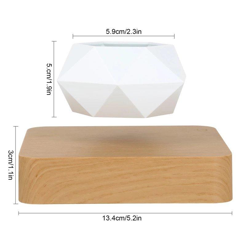Pot bonsaï à lévitation et rotation magnétique – Image 4