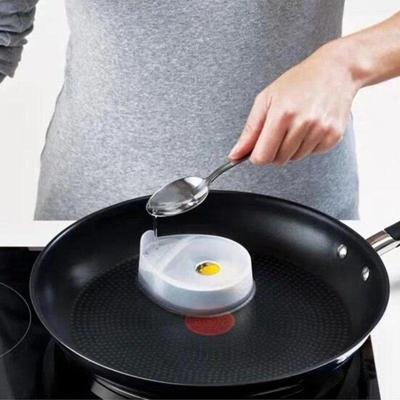 Moule rond en silicone pour crêpes, œufs – Image 2