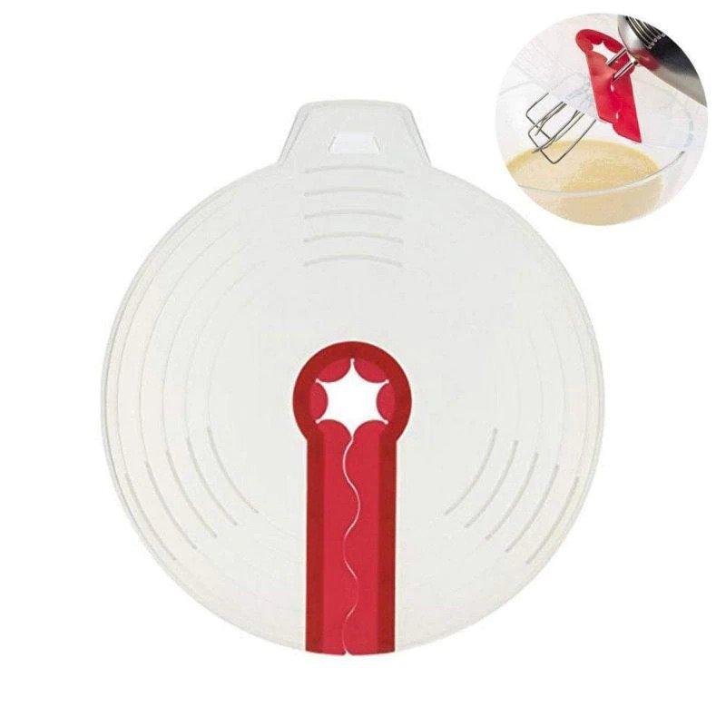 Couvercle Anti-Éclaboussures pour Bol – Protection Cuisine en Silicone et Plastique – Image 2