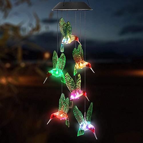 Colibri lumineux à énergie solaire