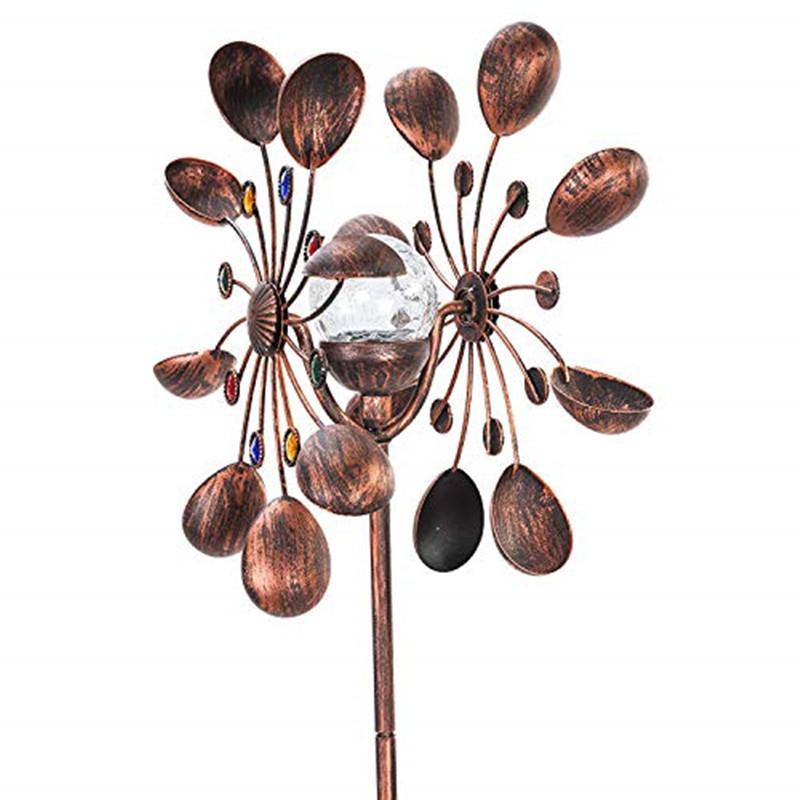 Carillon en verre à énergie solaire