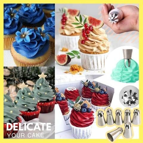 Douilles de décoration pour pâtisserie – Image 6