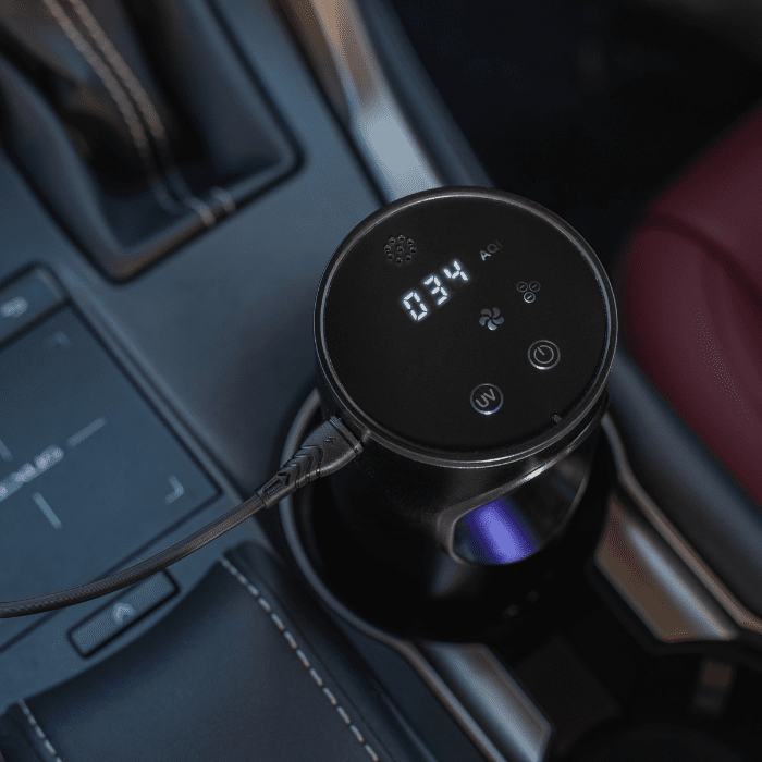 Purificateur d'air intelligent pour voiture – Image 4