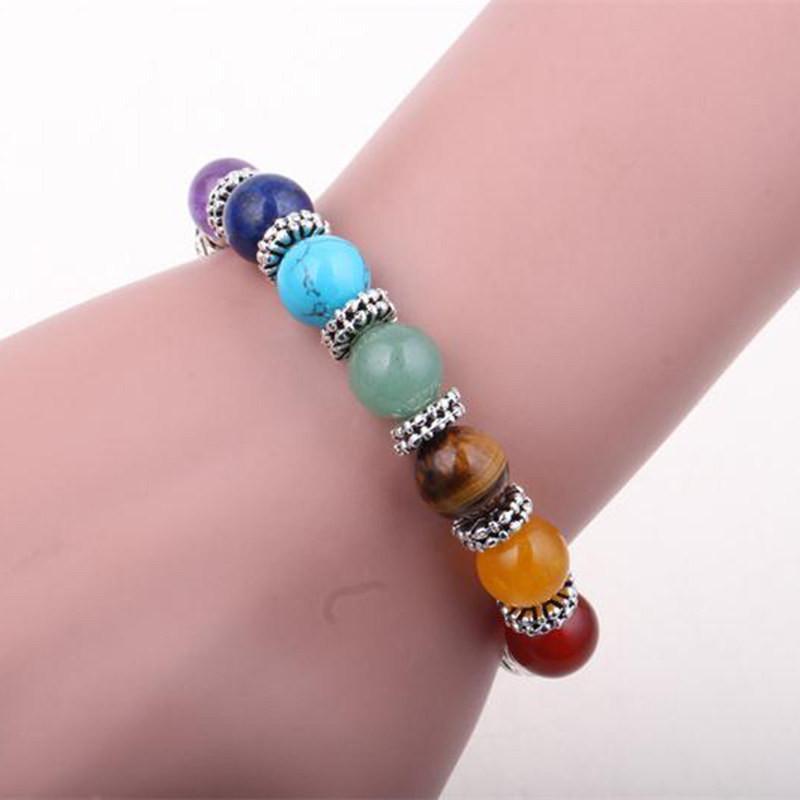 7 Chakra reiki bracelet coeur thérapeutique – Image 5