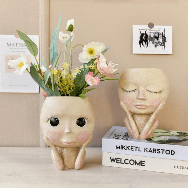 Pot de fleur visage – Image 5