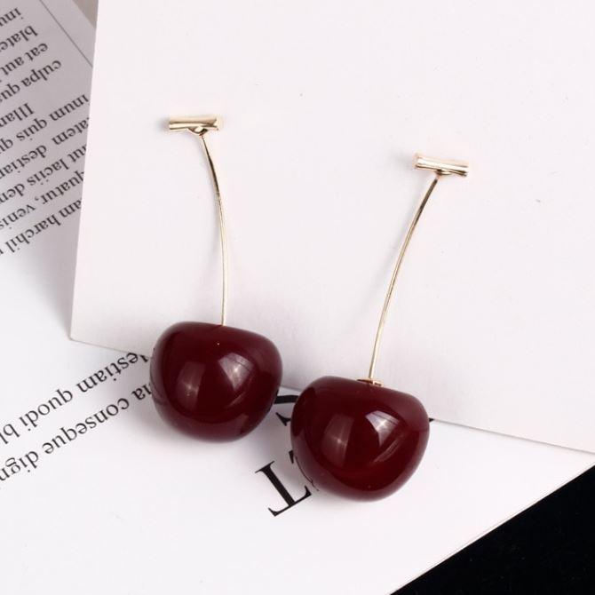 Boucles d'oreilles cerises 3d – Image 11