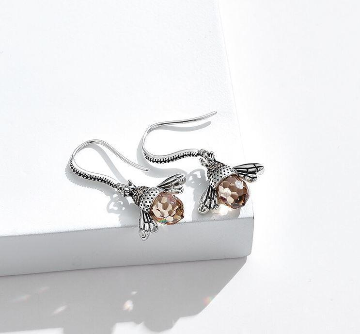 Boucles d'oreilles "reine des abeilles" – Image 5