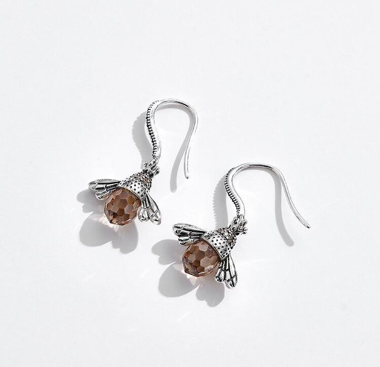 Boucles d'oreilles "reine des abeilles" – Image 6