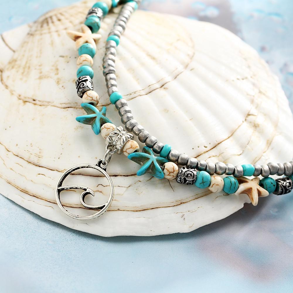 Bracelet de cheville style bohémien – Image 8