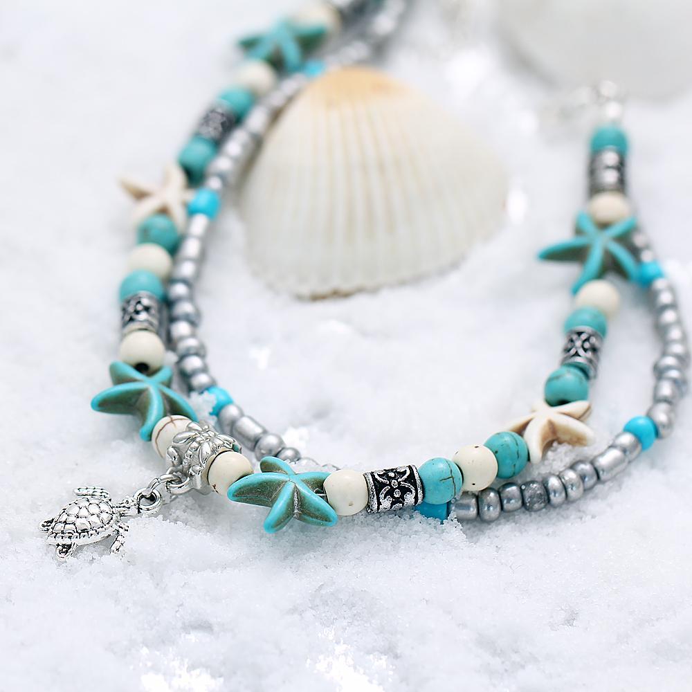 Bracelet de cheville style bohémien – Image 5