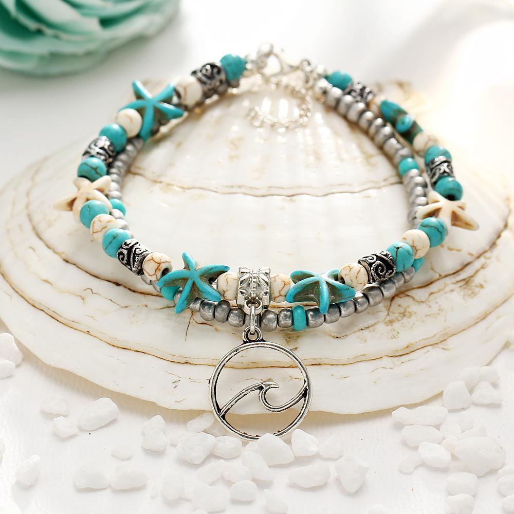Bracelet de cheville style bohémien – Image 6