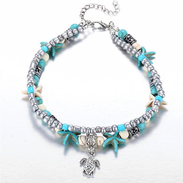 Bracelet de cheville style bohémien – Image 4