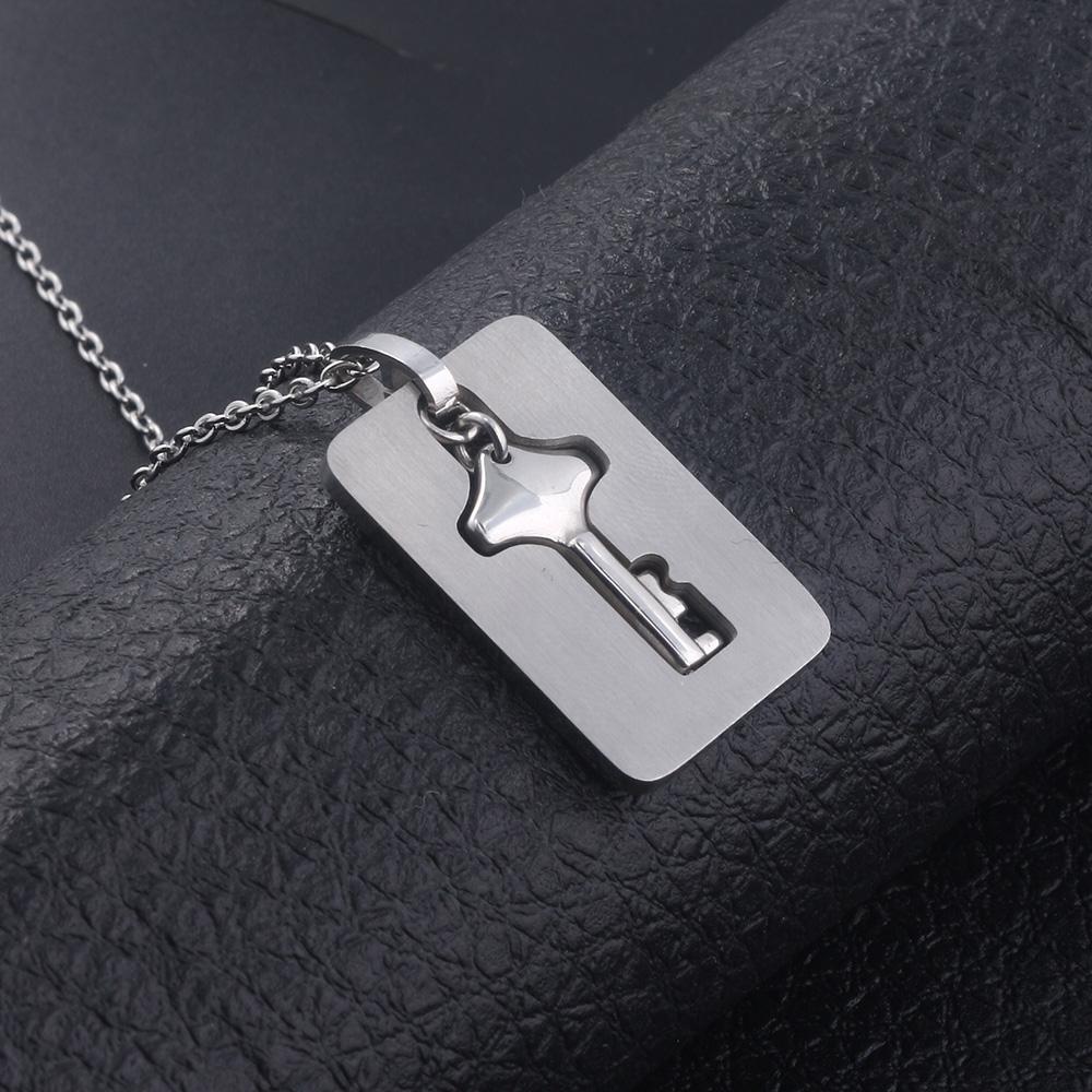 Bracelet serrure coeur avec collier clé – Image 7