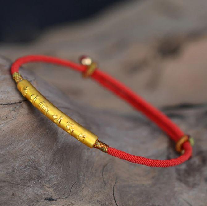 Bracelet tibétain porte-bonheur - fait à la main – Image 2