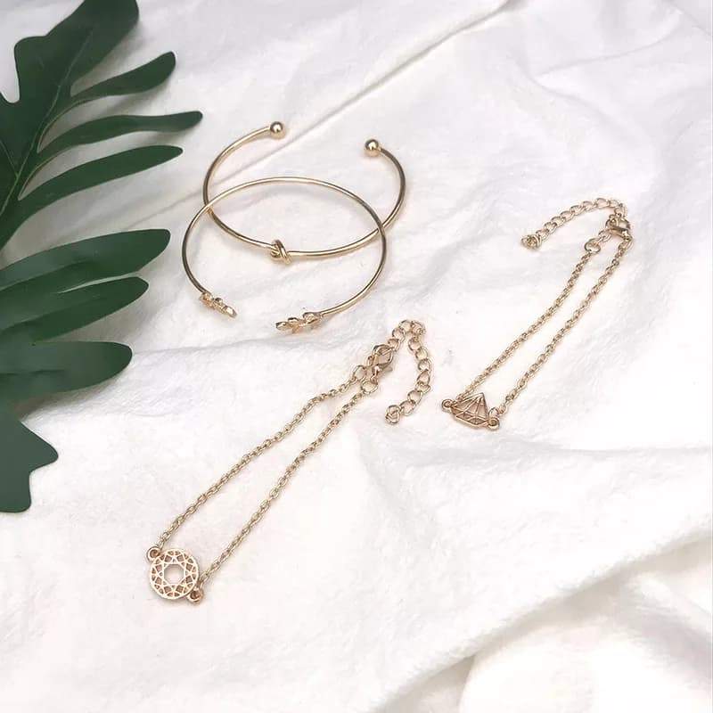 Ensemble de bracelets tendances (lot de 4) – Image 7