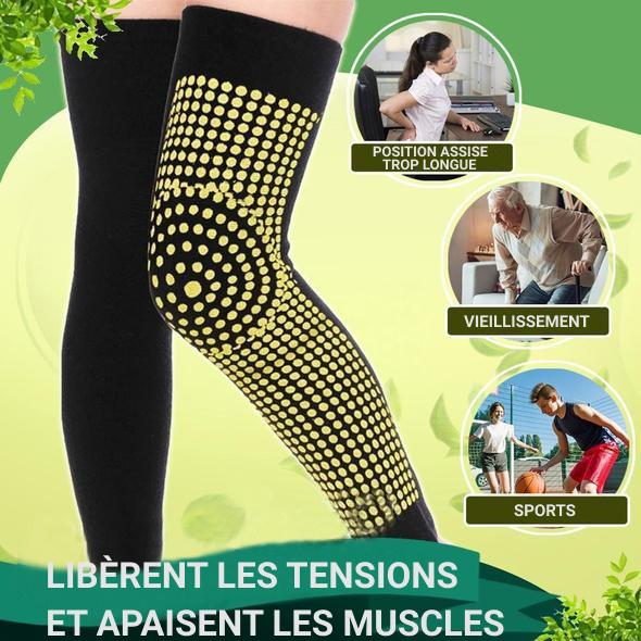 Genouillères auto-chauffantes à base de plantes
