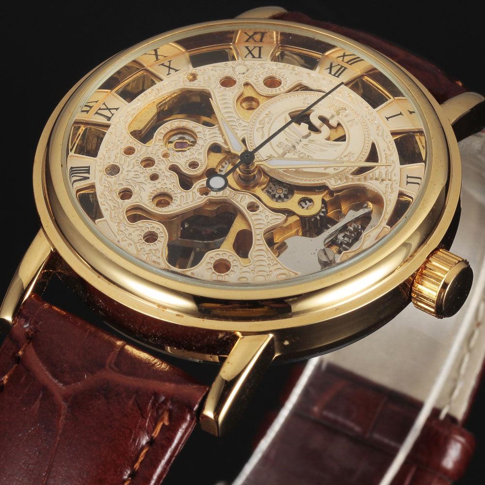 Montre squelette mécanique de luxe – Image 5