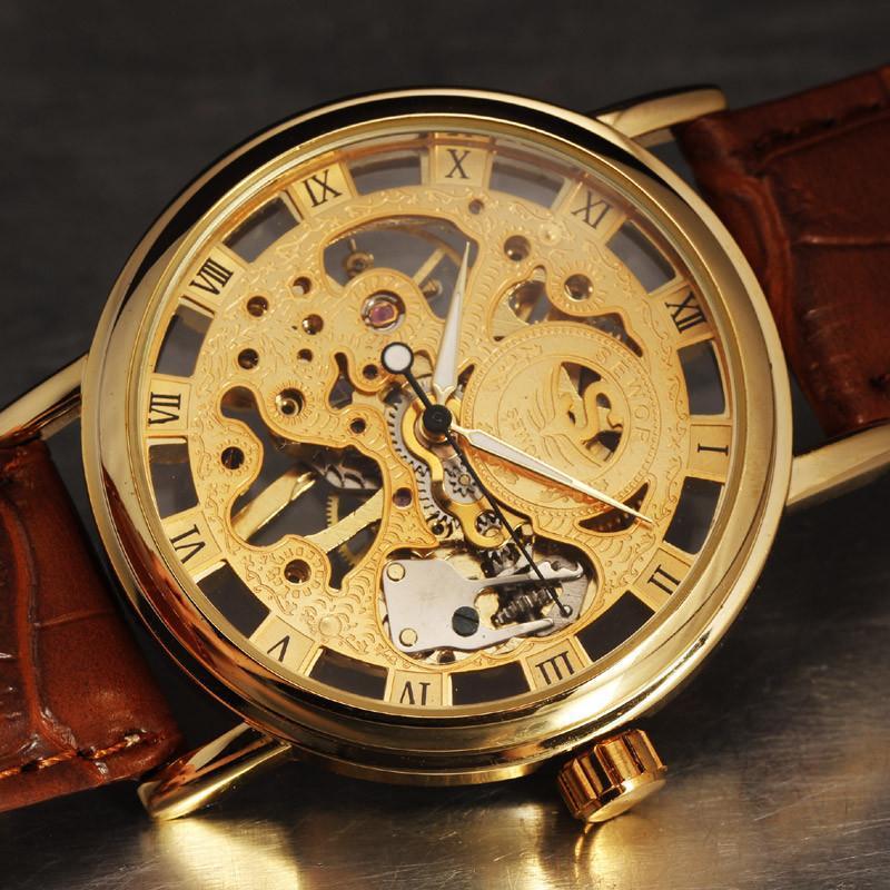 Montre squelette mécanique de luxe – Image 3