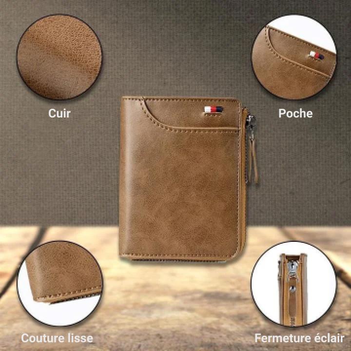 Portefeuille en cuir multifonctionnel – Image 9