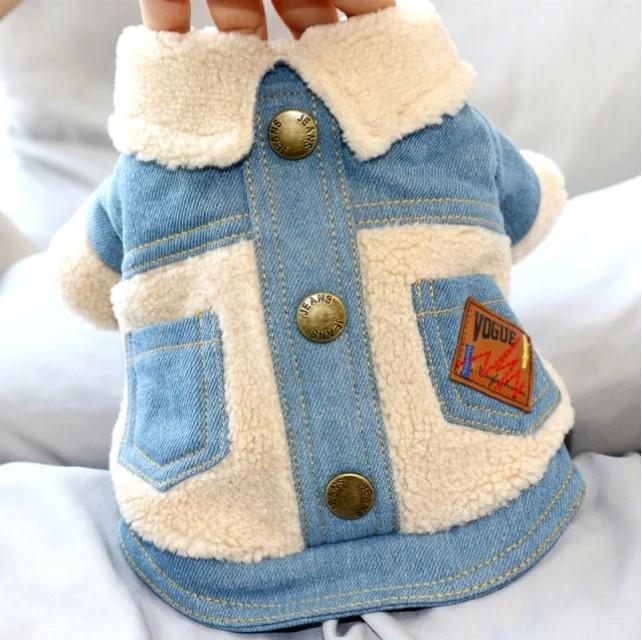 Veste en jeans pour chien – Image 5