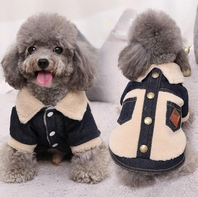 Veste en jeans pour chien – Image 4