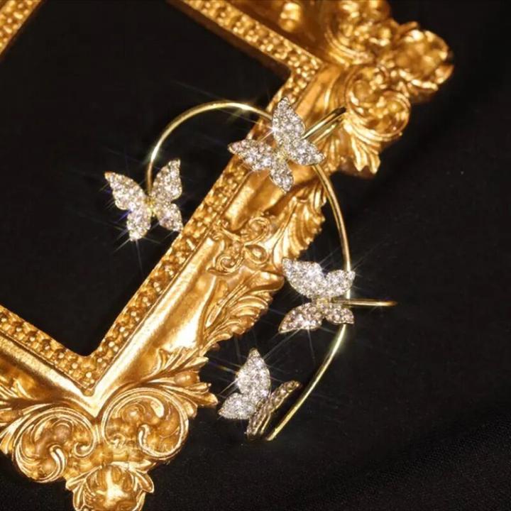 Boucles D'Oreilles Papillon Sans Perçage – Image 3