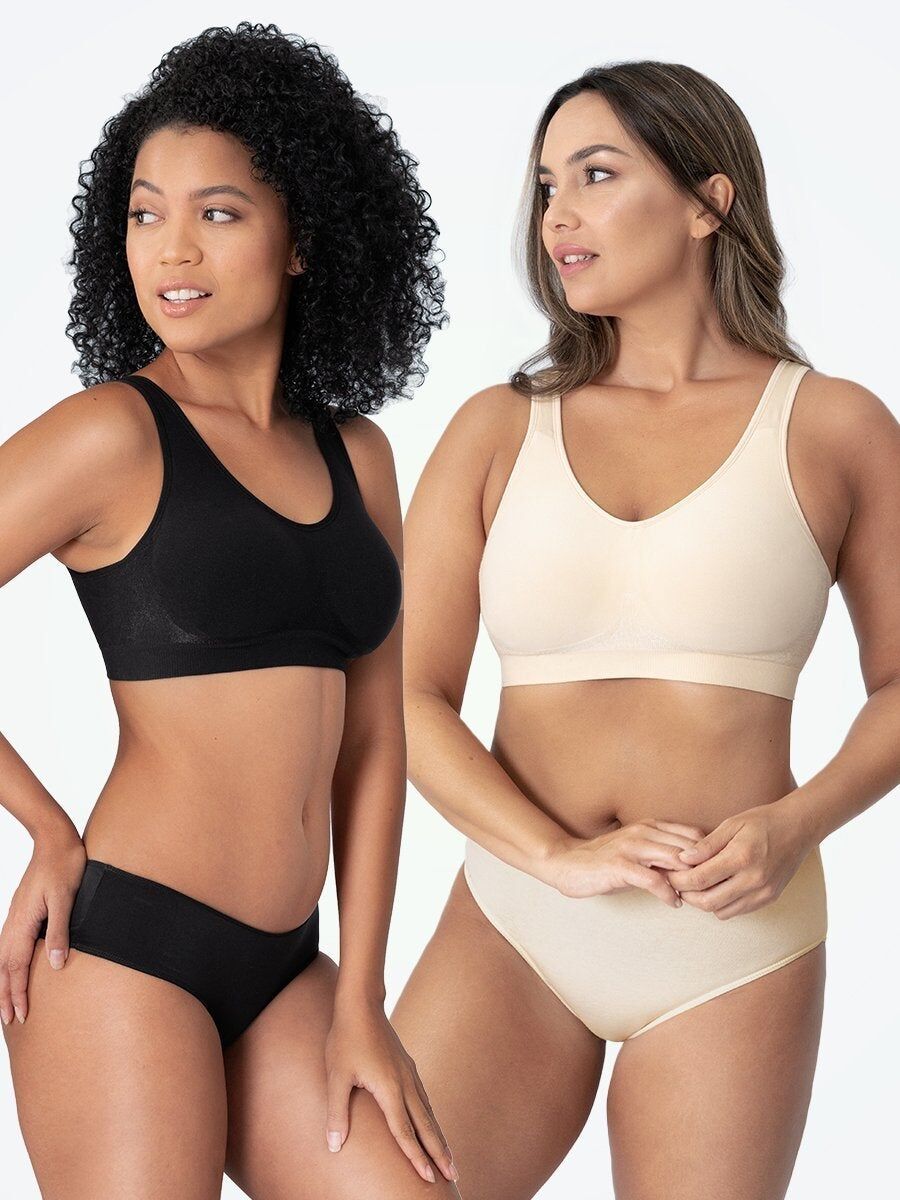 Truekind Soutien-gorge amincissant sans fil Confort quotidien – Image 9