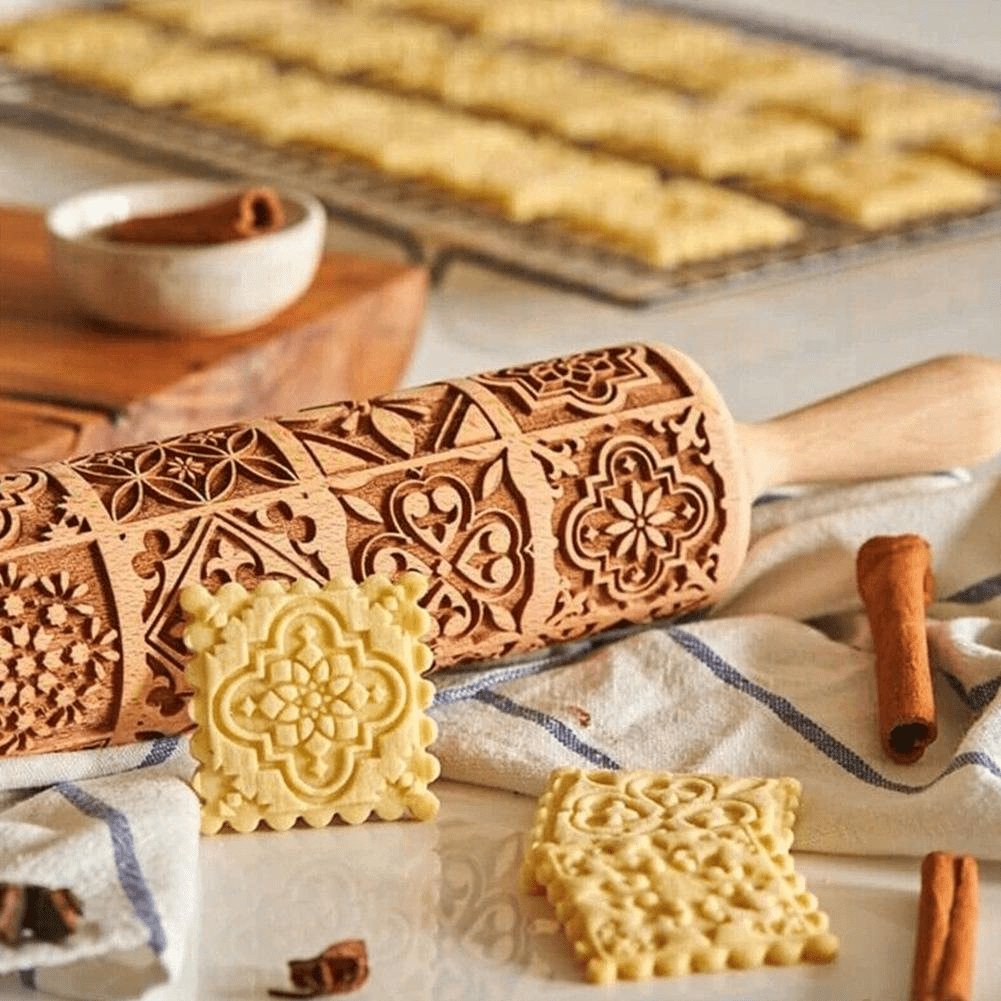 Vieux rouleau à pâtisserie – Image 6